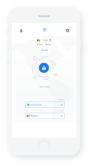 سرویس و کشور وی پی ان