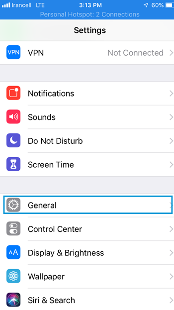 آموزش L2tp در آیفون