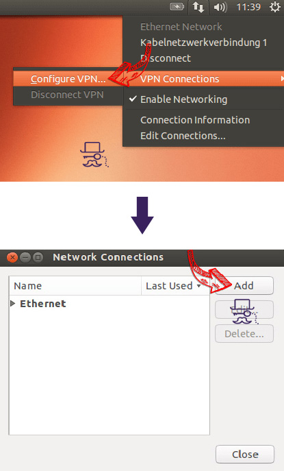 آموزش pptp vpn در لینوکس