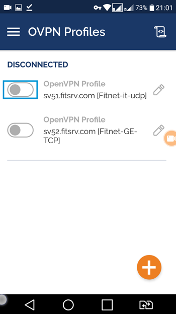 آموزش اتصال به openvpn