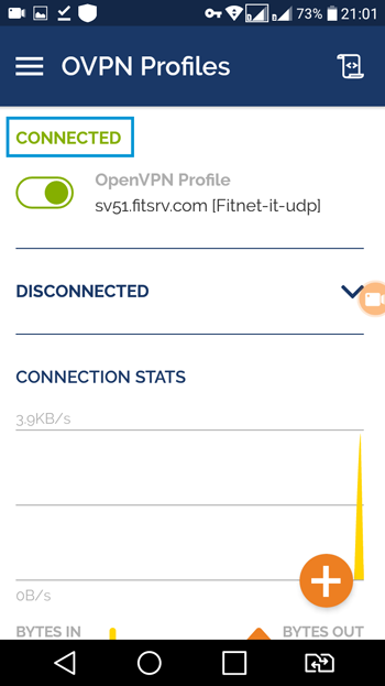 آموزش اتصال Openvpn اندروید