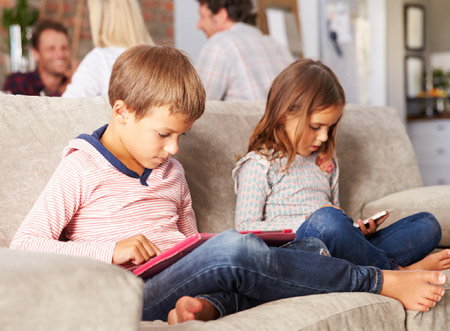 تاثیر تکنولوژی در کودکان