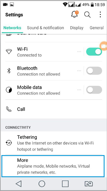 آموزش VPN اندروید