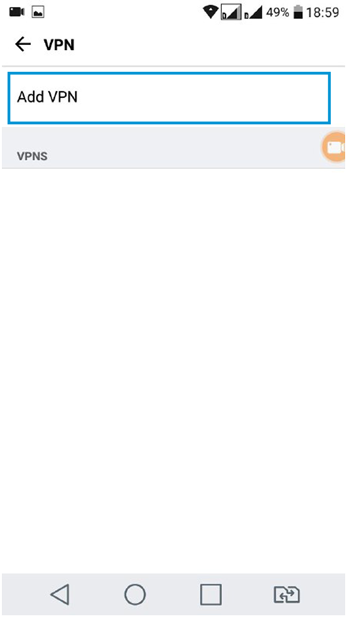 آموزش PPTP VPN اندروید
