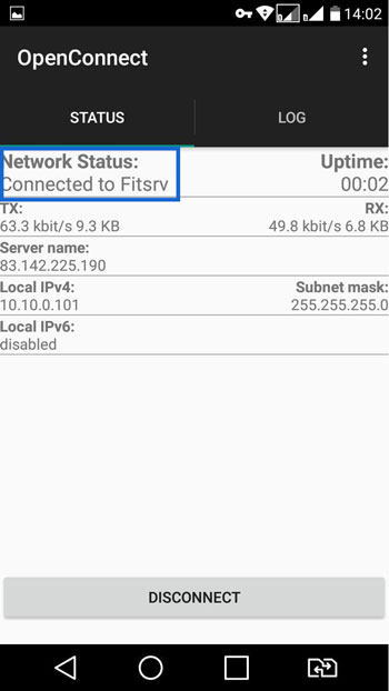 آموزش سیسکو openconnect vpn