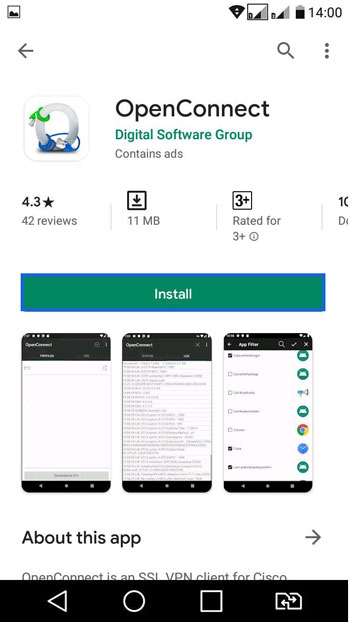 آموزش نصب Openconnect