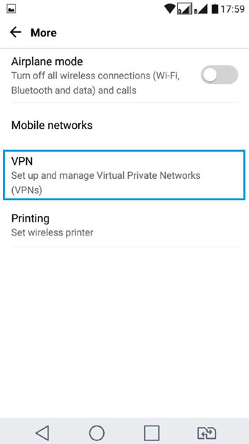 آموزش ipsec vpn در اندروید