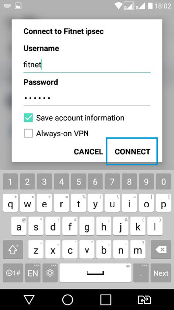 ipsec vpn اندروید