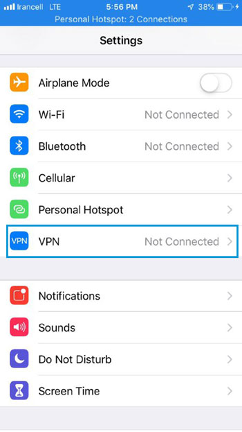 آموزش ipsec برای ایفون